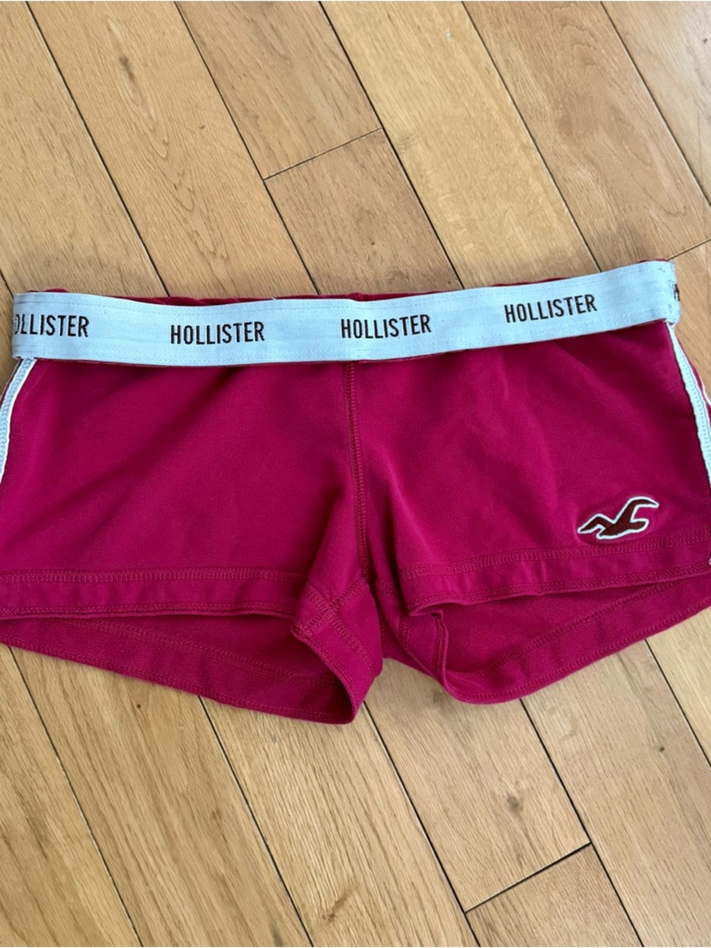 *SOLD* Vintage Hollister Hot Pink/Red Comfy Shorts